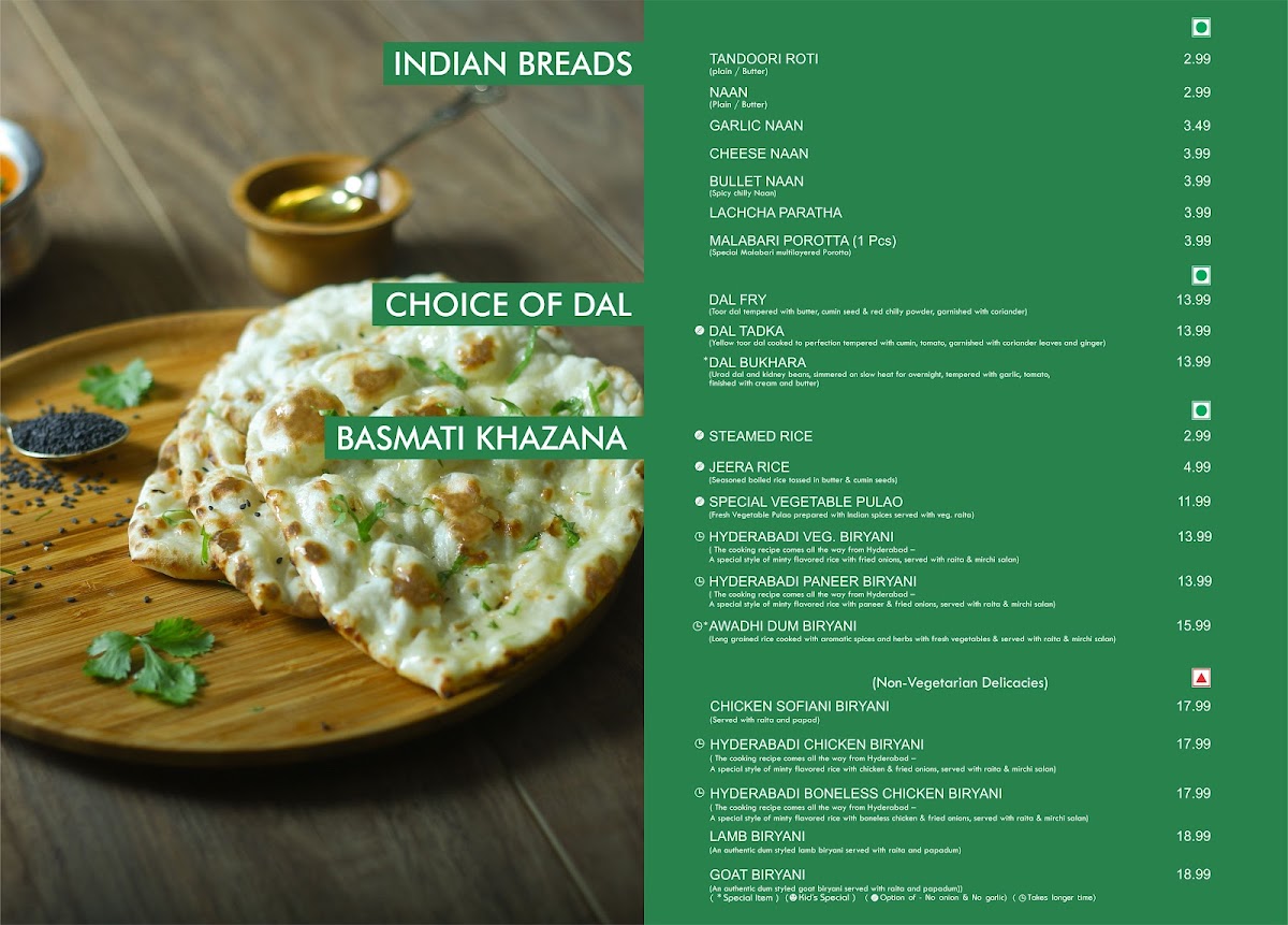 Sankalp The Taste of India Menu - Image 6